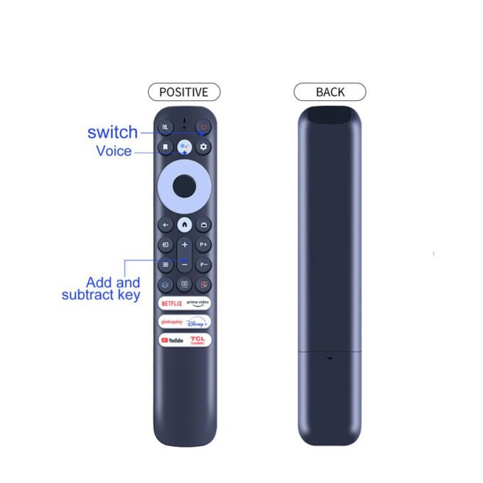TCL TV Remote Control for Google TV with Voice Control - Image 4