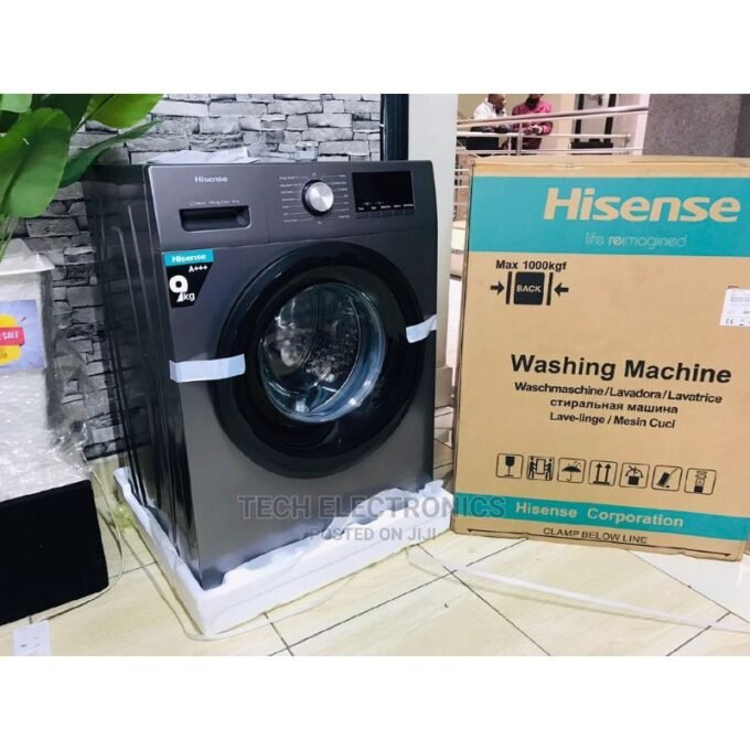 Hisense 9KG WFHV9014T Front Load Washing Machine - Image 3