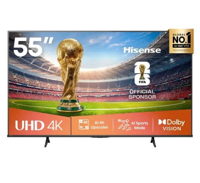 Hisense 55A6QKEN UHD VIDAA Smart 4K TV