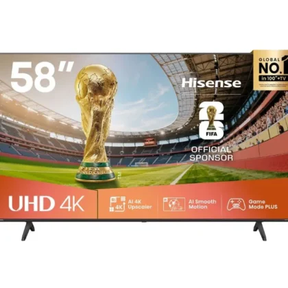 Hisense 58A6QKEN 58″ UHD 4K VIDAA Smart TV