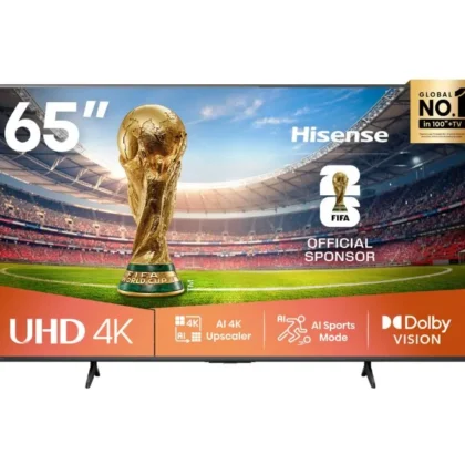Hisense 65A6QKEN 65 Inch VIDAA Smart 4K TV