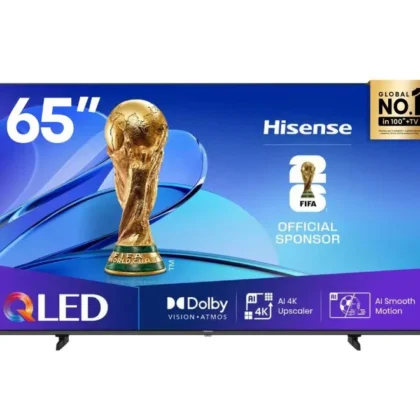 Hisense 65Q6QKEN 65″ QLED 4K VIDAA Smart TV